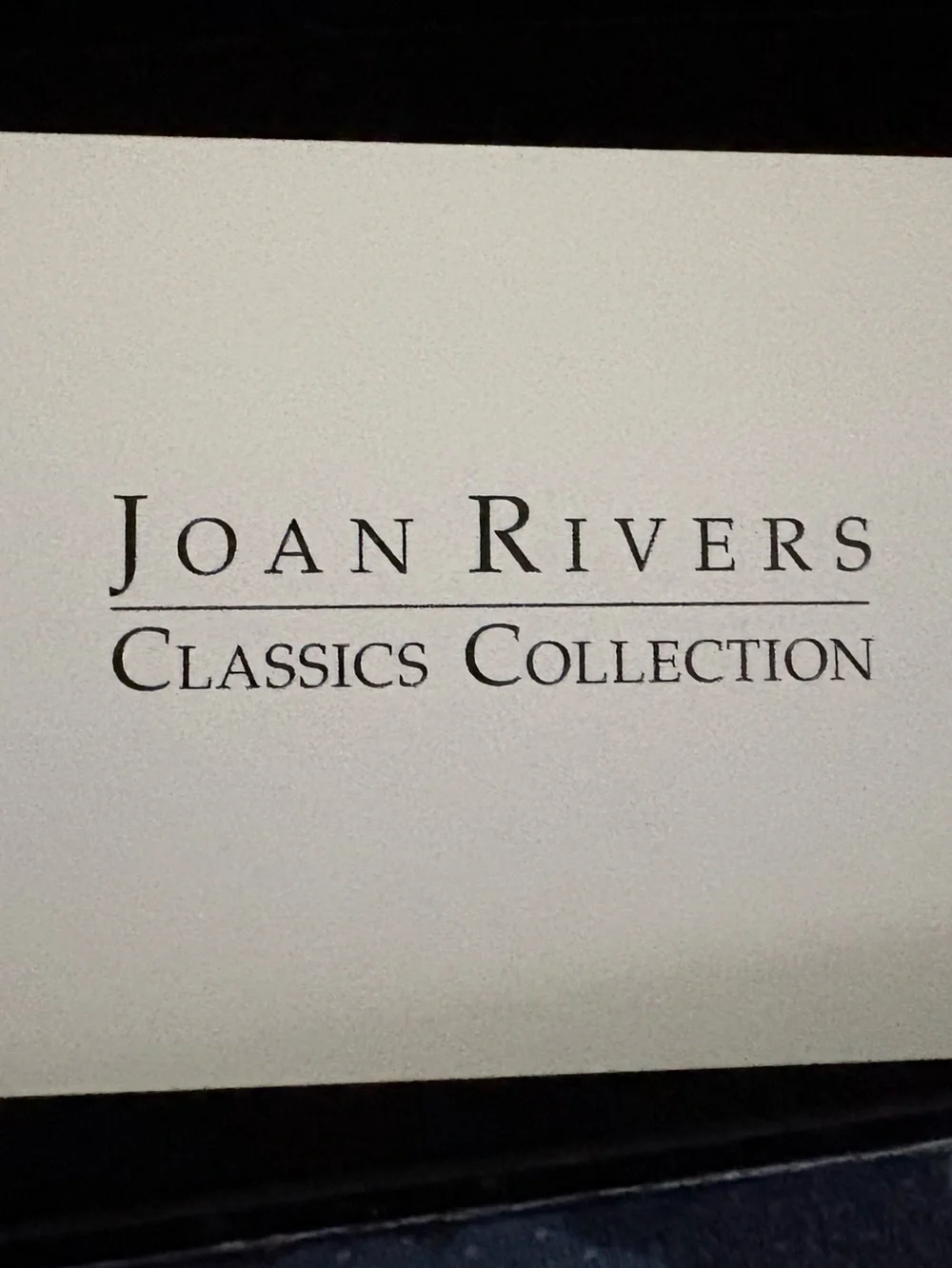 Joan Rivers Interchangeable 10 pair dangle Earrings Set. Gift boxed - Picture 4 of 4